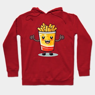 kawaii french fries T-Shirt cute ,potatofood funny Hoodie